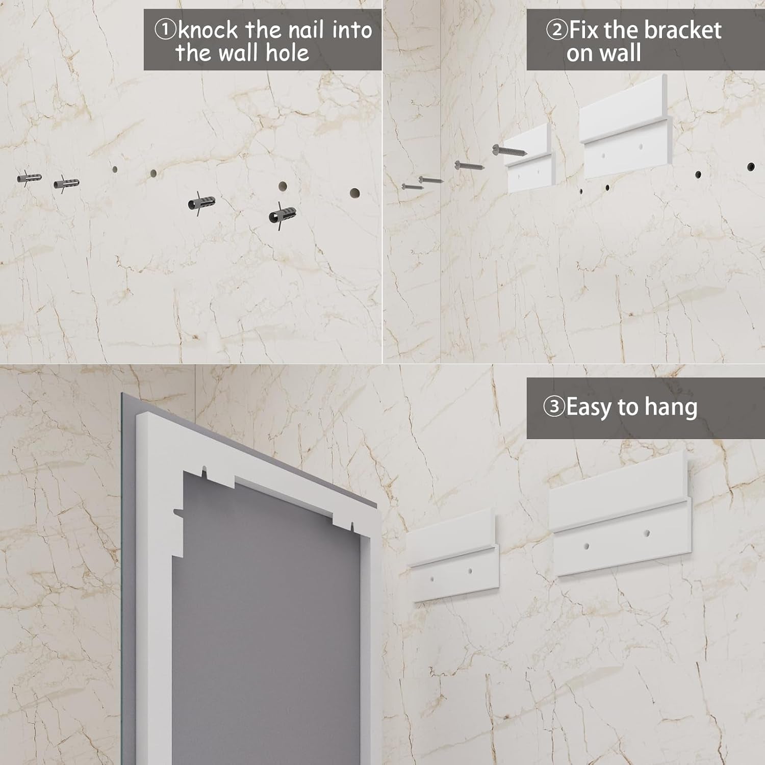 48X36 LED Bathroom Mirror, Anti-Fog Lighted Bathroom Mirror, Dimmable Lighted Vanity Mirror, LED Vanity Mirror with Lights, Shatterproof, ETL Listed, Horizontal/Vertical