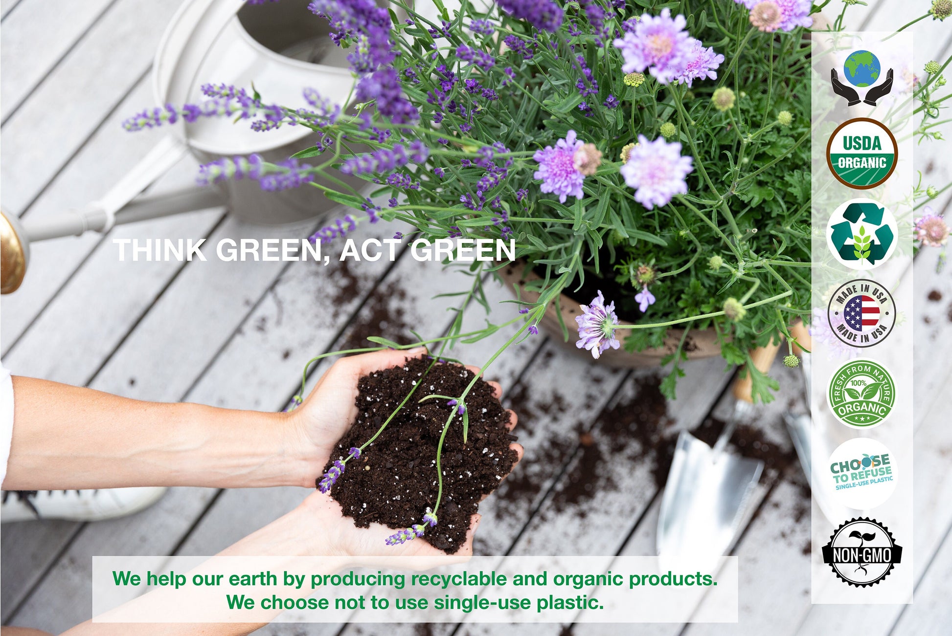 FLEUR DU BIEN Indoor Herb Garden Kit – 10 Organic Herb Seeds, Biodegradable Pots, Soil Discs & Markers – Sustainable Starter Set for Beginners – Unique Gardening Gift for Women & Men
